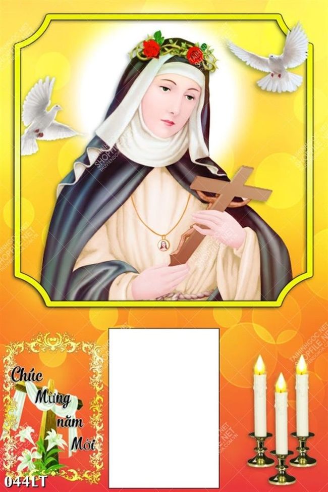Tranh lịch thánh nữ Teresa độc đáo