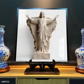 Tranh tranh trí tường công giáo sang trọng