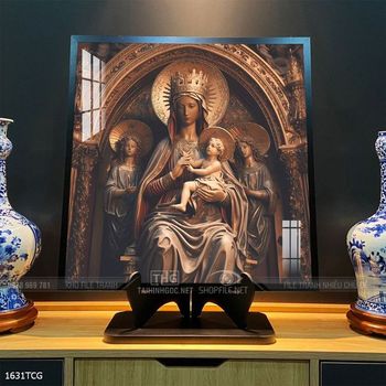 Tranh decor trang trí tường công giáo