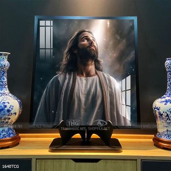 File tranh công giáo decor trang trí tường phòng thờ