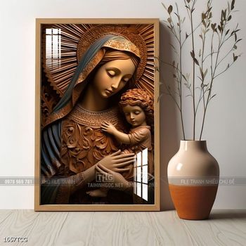Tranh decor trang trí tường công giáo