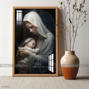 Tranh tranh trí tường công giáo sang trọng
