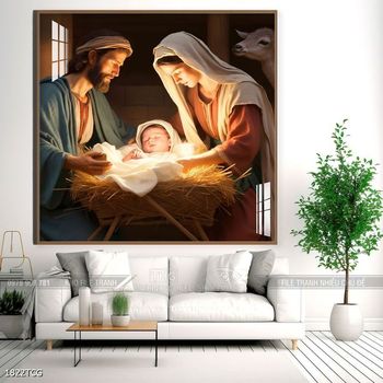 File tranh công giáo decor trang trí tường phòng thờ