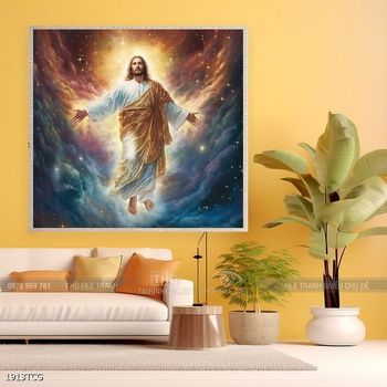 File tranh công giáo decor trang trí tường phòng thờ