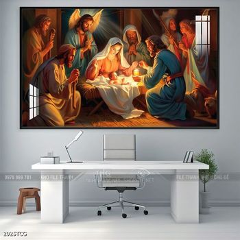 Tranh công giáo decor trang trí tường 