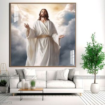File tranh công giáo decor trang trí tường phòng thờ