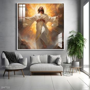 Tranh decor trang trí tường công giáo