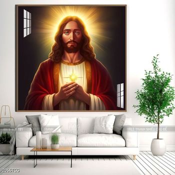 Tranh tranh trí tường công giáo sang trọng