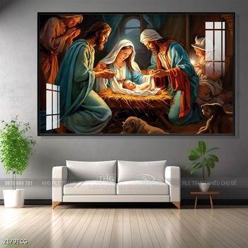 Tranh công giáo treo tường trang trí