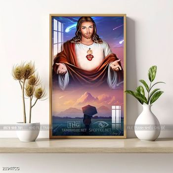Tranh công giáo decor trang trí tường 