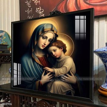 Tranh decor trang trí tường công giáo