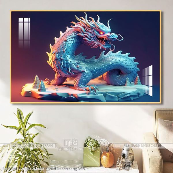file tranh con giap decor tuoi thin con rong 365