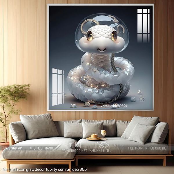 file tranh con giap decor tuoi ty con ran dep 365