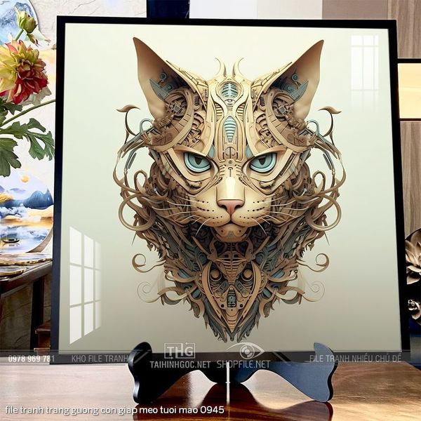 file tranh trang guong con giap meo tuoi mao 0945