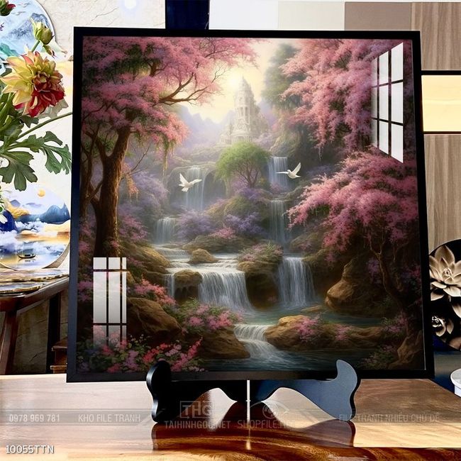 Tranh phong thủy sơn thủy đẹp