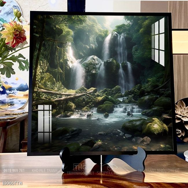 Tranh phong thủy treo trang trí phòng khách