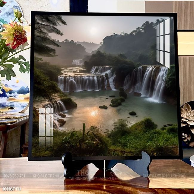 Tranh treo phòng khách theo phong thủy