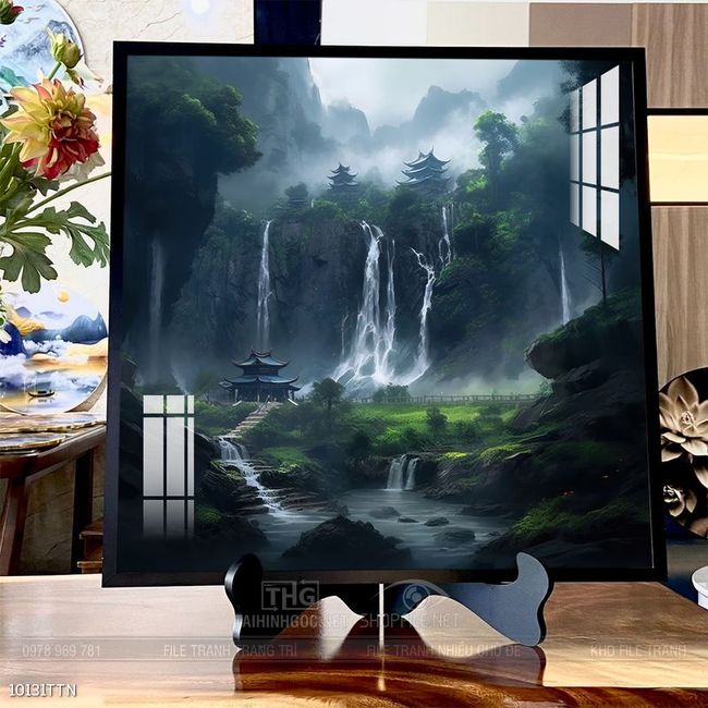 Tranh treo phòng khách theo phong thủy