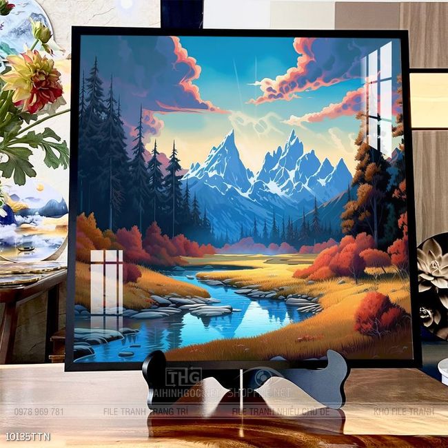 Tranh phong thủy nghệ thuật decor