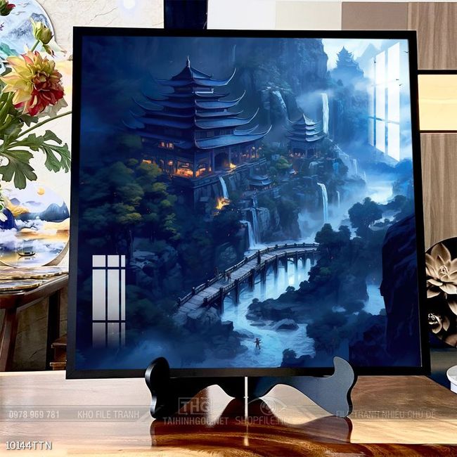 Tranh treo phòng khách theo phong thủy