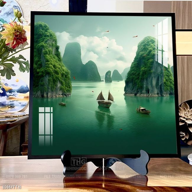 Mẫu tranh phong thủy đẹp và ý nghĩa
