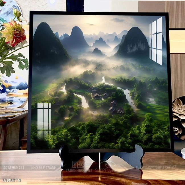 Tranh phong thủy nghệ thuật decor