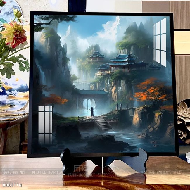Mẫu tranh phong thủy đẹp và ý nghĩa