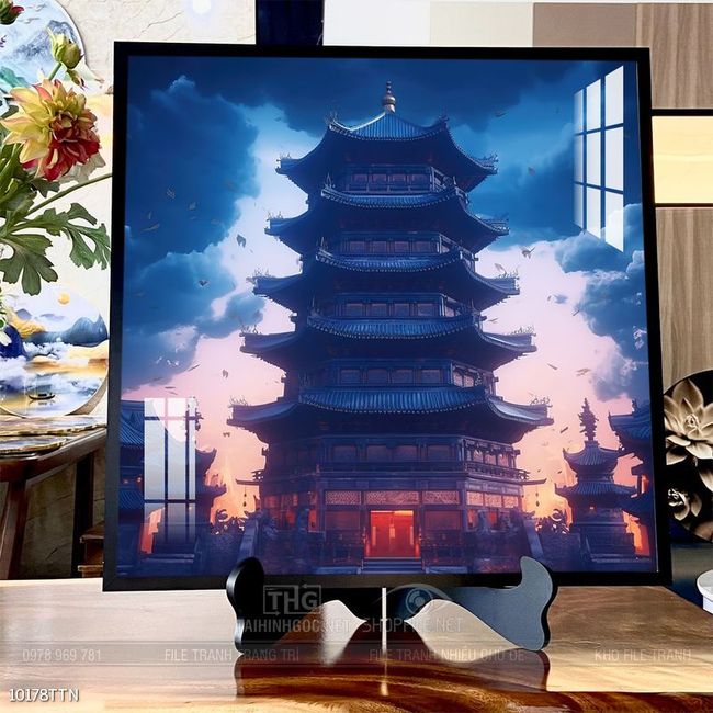 Tranh phong thủy treo trang trí phòng khách