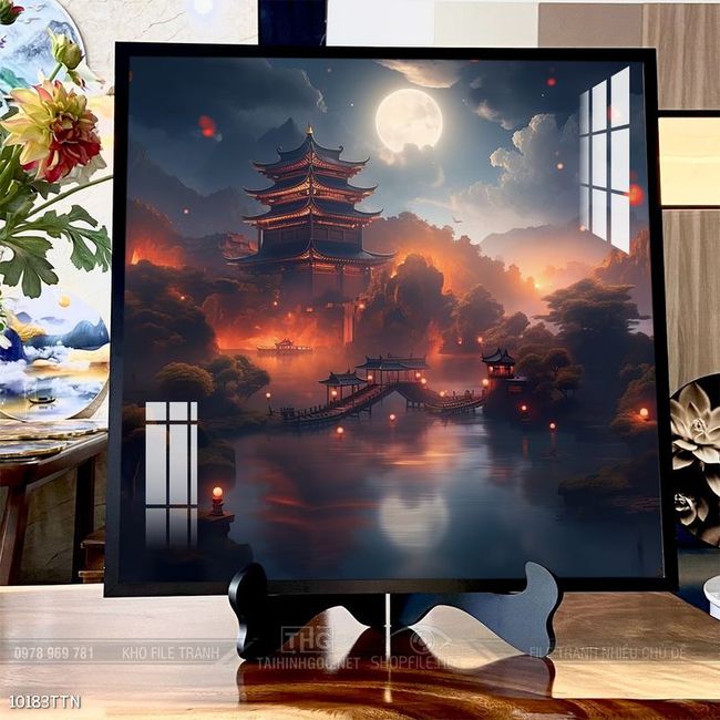 Tranh phong thủy nghệ thuật decor