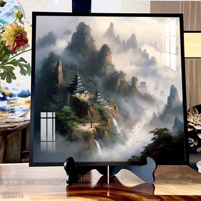 Tranh treo phòng khách theo phong thủy