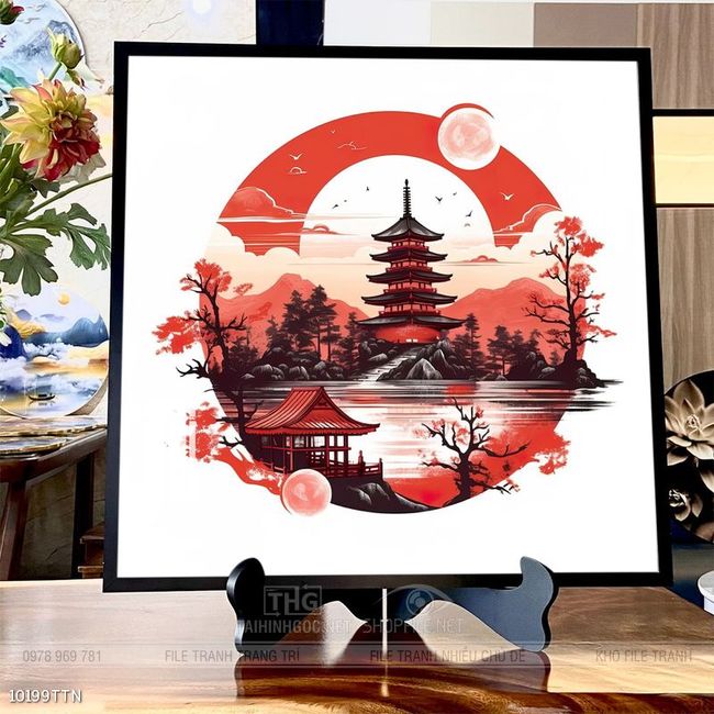 Mẫu tranh phong thủy đẹp và ý nghĩa