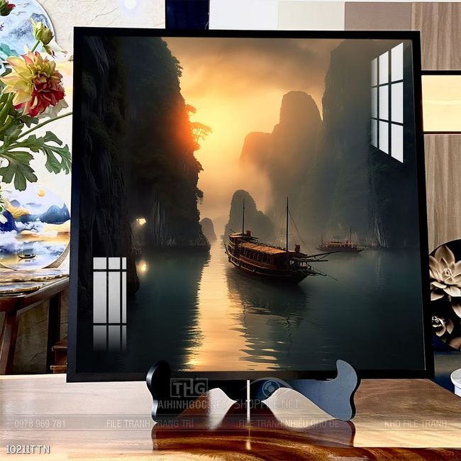 Tranh phong thủy nghệ thuật đẹp nhất