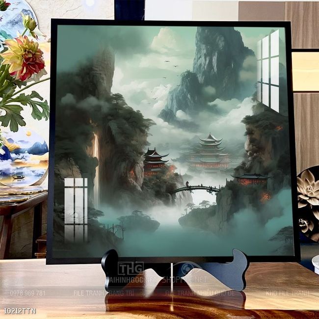 Mẫu tranh phong thủy đẹp và ý nghĩa