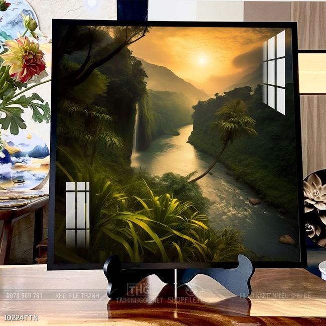 Tranh phong thủy nghệ thuật đẹp nhất