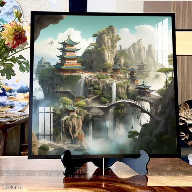 Mẫu tranh phong thủy đẹp và ý nghĩa