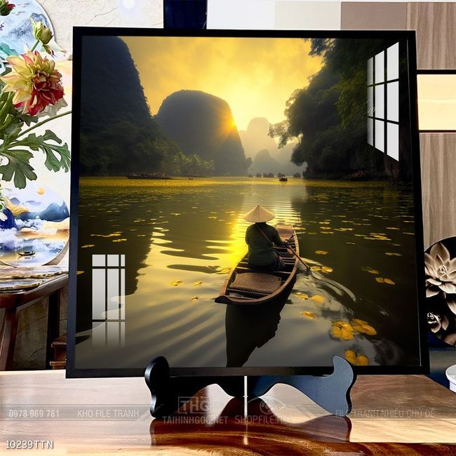 Tranh phong thủy nghệ thuật decor