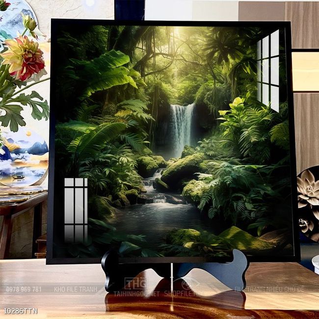 Tranh phong thủy treo trang trí phòng khách