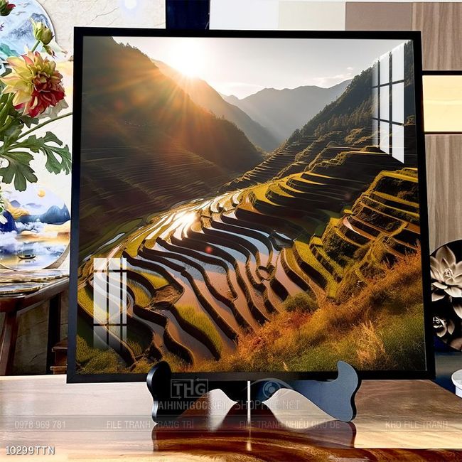Tranh phong thủy treo trang trí phòng khách