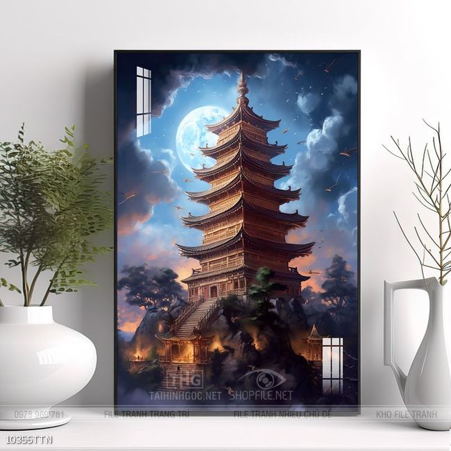 Mẫu tranh phong thủy đẹp và ý nghĩa
