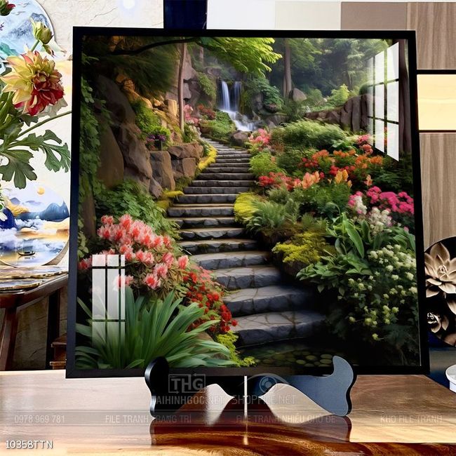 Tranh phong thủy sơn thủy đẹp