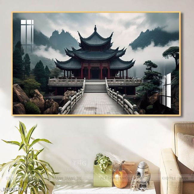 Tranh treo phòng khách theo phong thủy