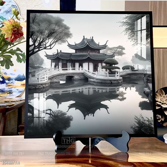 Mẫu tranh phong thủy đẹp và ý nghĩa