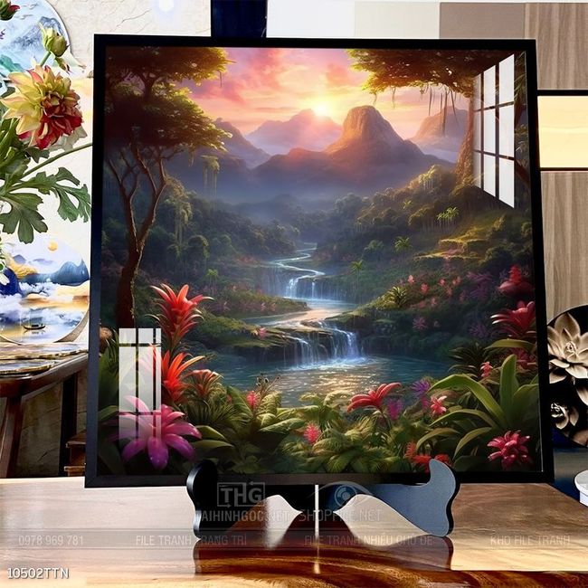 Tranh phong thủy nghệ thuật decor