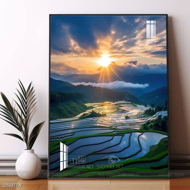 Tranh phong thủy treo trang trí phòng khách