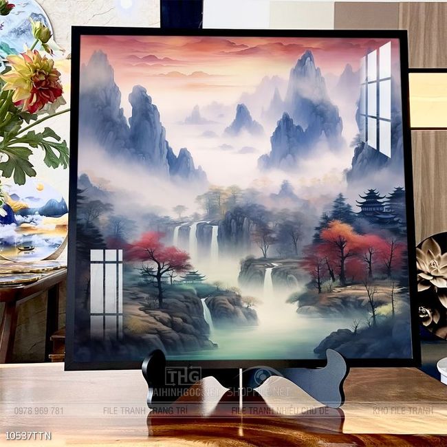 Tranh phong thủy nghệ thuật decor