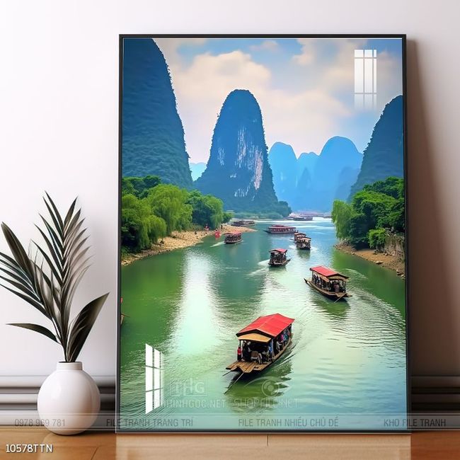 Tranh phong thủy nghệ thuật đẹp nhất
