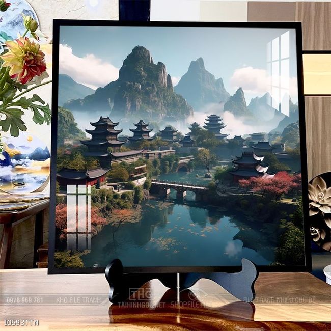 Tranh phong thủy nghệ thuật decor