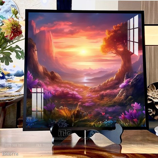 Tranh phong thủy nghệ thuật decor