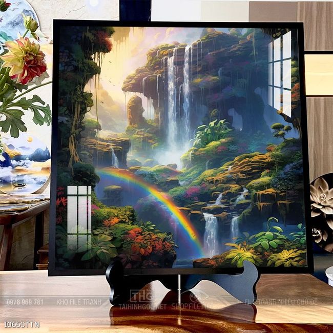 Tranh phong thủy sơn thủy hữu tình