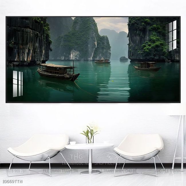 Tranh phong thủy nghệ thuật đẹp nhất